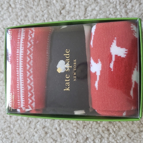 Kate Spade 3pk socks - Picture 4 of 4